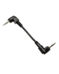 CablesOnline, 3-inch 2.5mm Right-Angle Male to 2.5mm Right-Angle Male Stereo Short Audio Cable, AV-1M00RR