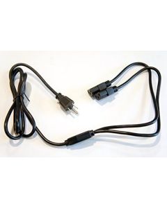 Dual Monitor Computer Screen Power Cord Cable 6 Foot AC 3 Prong Power Cord