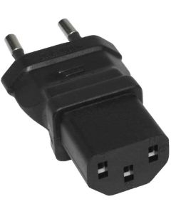 SF Cable Europe to C13 Power Plug Adapter