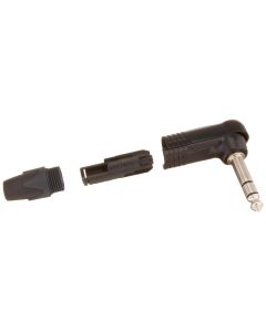 Neutrik NP3RX-BAG 3-Cond R/A 1/4-Inch Phone Plug, Black