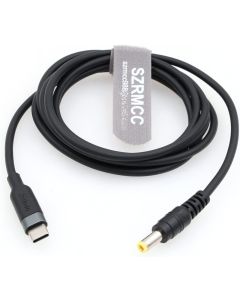 SZRMCC USB C Type-C to DC 5.5x2.5mm 12V PD Trigger Power Cable for KiPRO LCD Monitors cine Broadcast Radio Any 12V Device