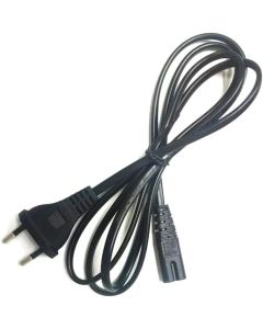 EU 2 Prong 2.5A Power Cord Plug Type C Molded Power Cord