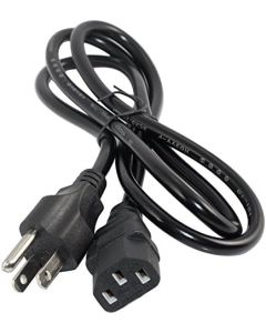 PlatinumPower AC Power Cord Cable for Sony TV KDL-46V2500, KDL-46V25L1, KDL-46V3000, KDL-46VL130