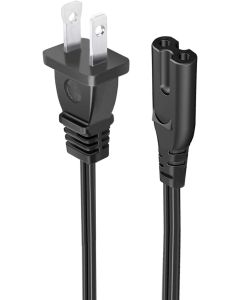 UL Listed 8.2ft 2 Prong Printer Power Cord for Canon Pixma MX922 MX492 MX490 TR8550 TR8520 TS9150 TS3122 TS8050 Maxify mb2750 mb2720 Printer,Canoscan 9000f mkii Scanner Power Cord Cable Replacement